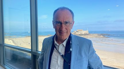 Jean-Michel Le Boulanger à Saint-Malo, le 19 mai 2024. (Mohamed Berkani)
