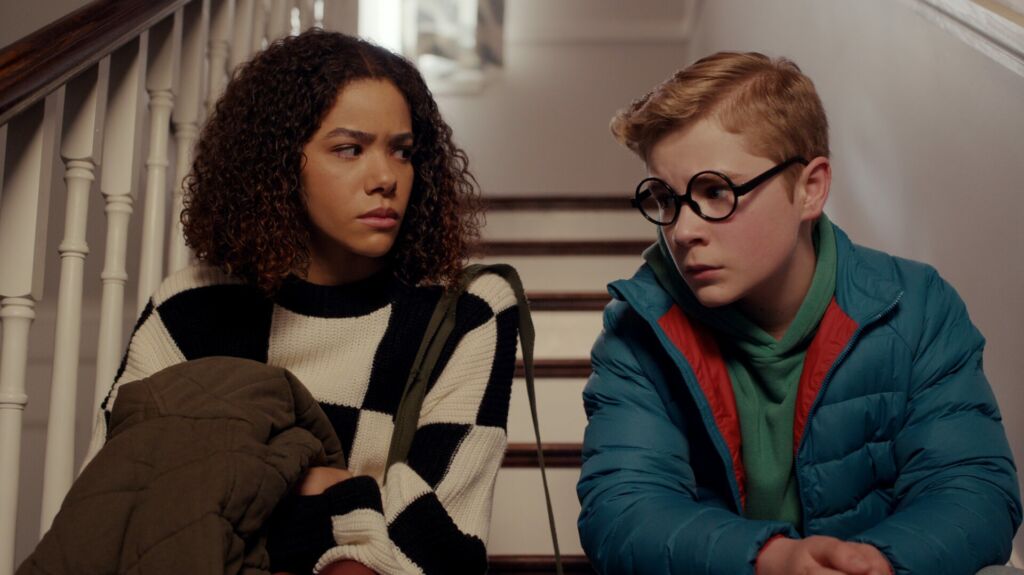 Antonia Gentry et Diesel La Torraca dans Ginny & Georgia, saison 3