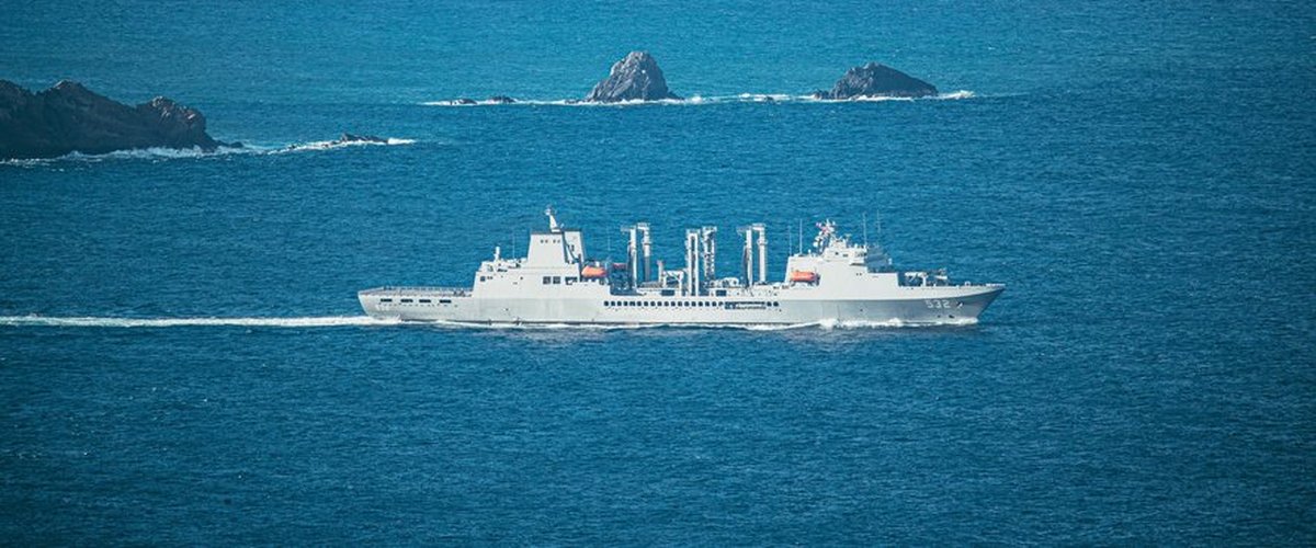 Porte-avions chinois dans le Pacifique