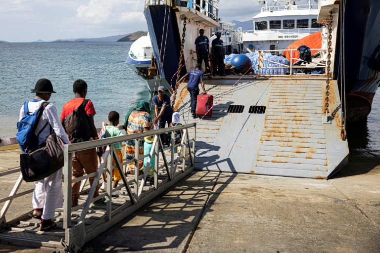 Manifestation à Mayotte contre les visas territorialisés