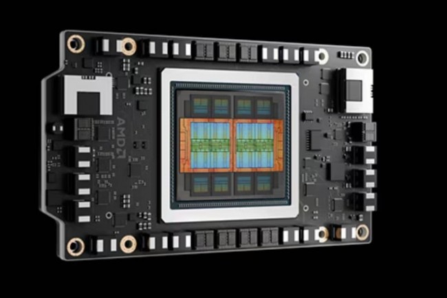 La série Instinct MI350 est optimisée pour un déploiement prenant en charge jusqu'à 128 GPU dans un rack à refroidissement liquide délivrant jusqu'à 2,6 exaflops de performance FP4/FP6.