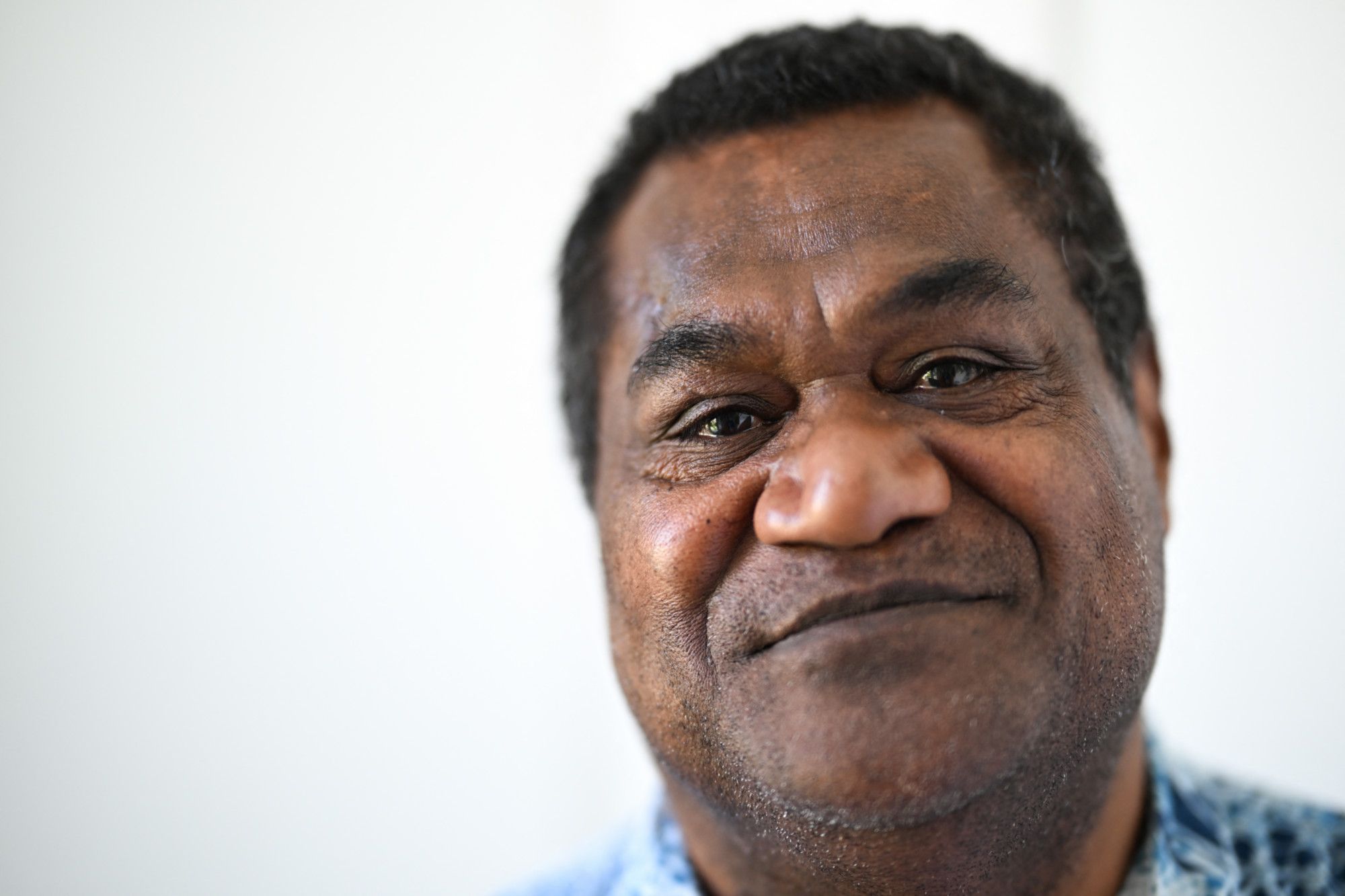 Christian Tein lors de sa conférence de presse à Montpellier