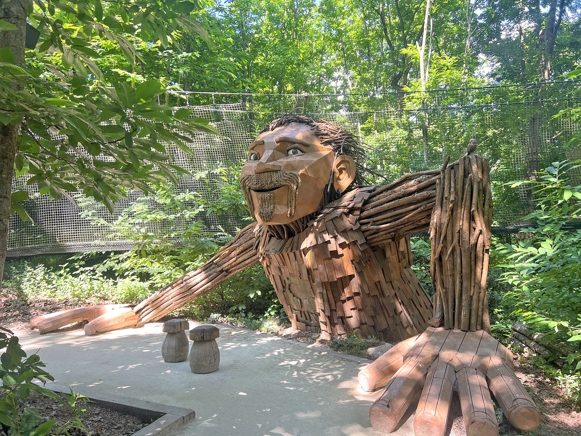 Le parcours des géants - Terra Botanica Le parcours des géants - Terra Botanica