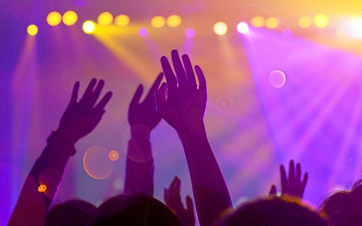Musiciens en plein concert à Millau