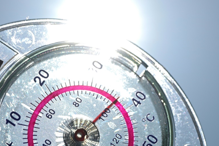 Graphique illustrant l'état critique des indicateurs climatiques