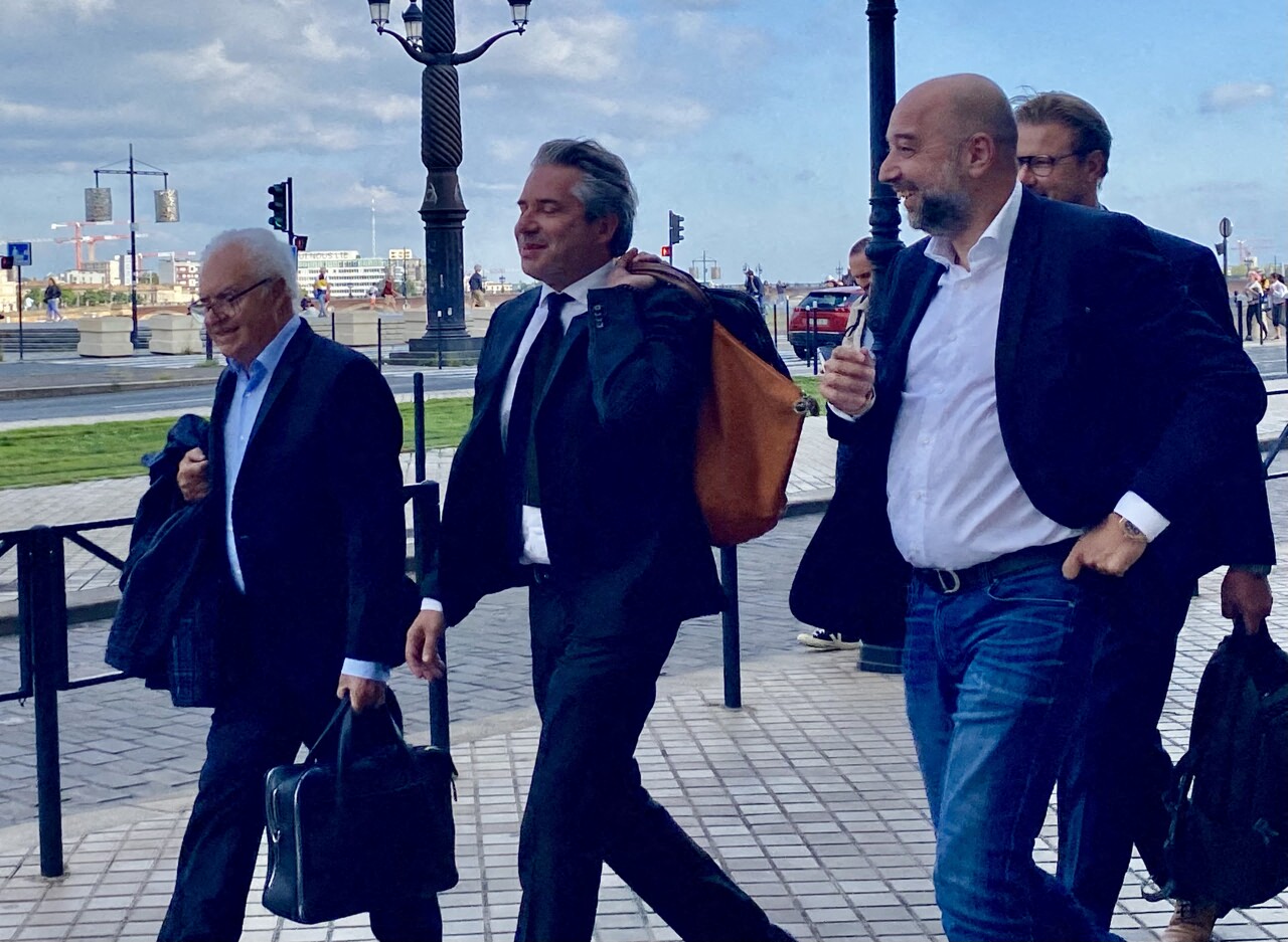 Supporters des Girondins de Bordeaux lors d'un match