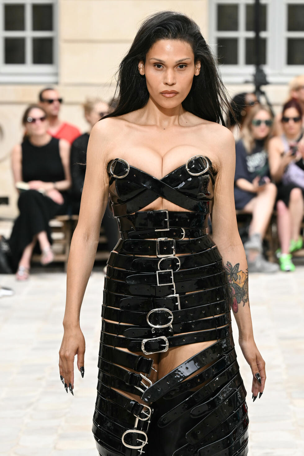 Le défilé printemps-été 2026 de Jeanne Friot lors de la Fashion Week de Paris, le 25 juin 2025