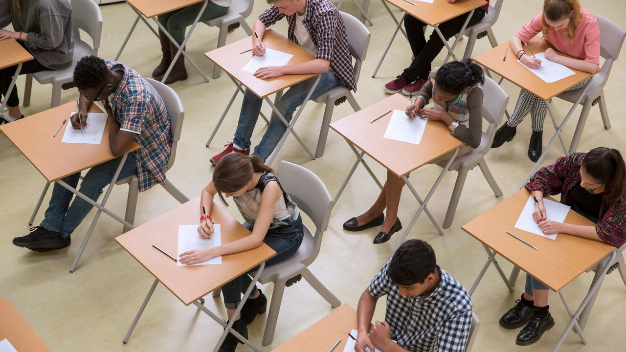 Examen de français au collège
