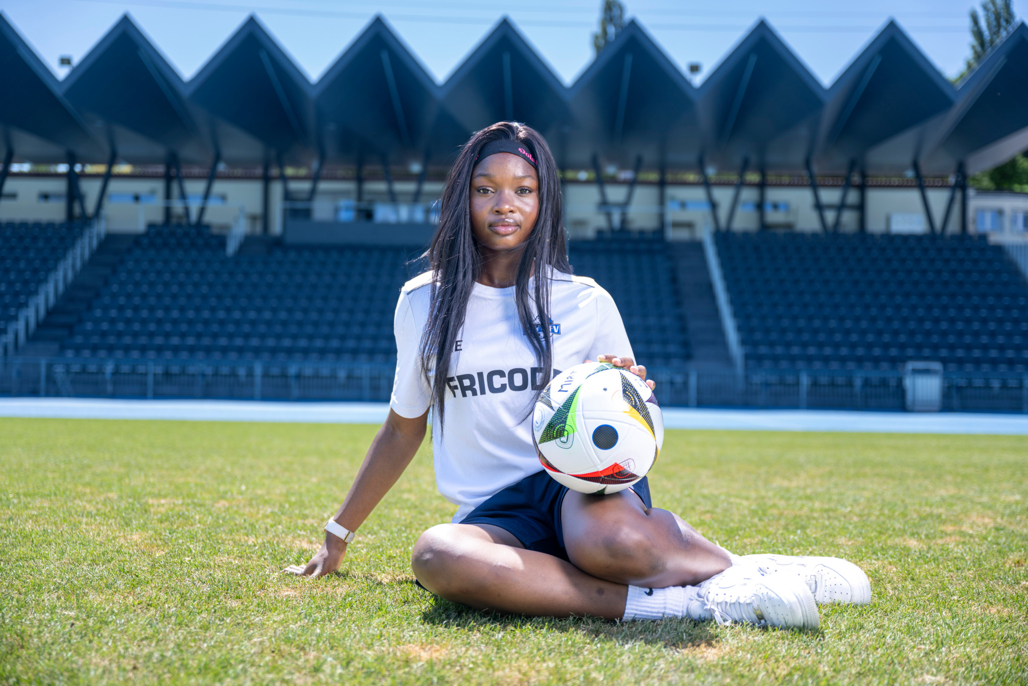 Miranda Ekeunga, joueuse de foot