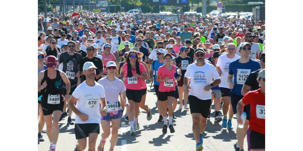 Départ des coureurs