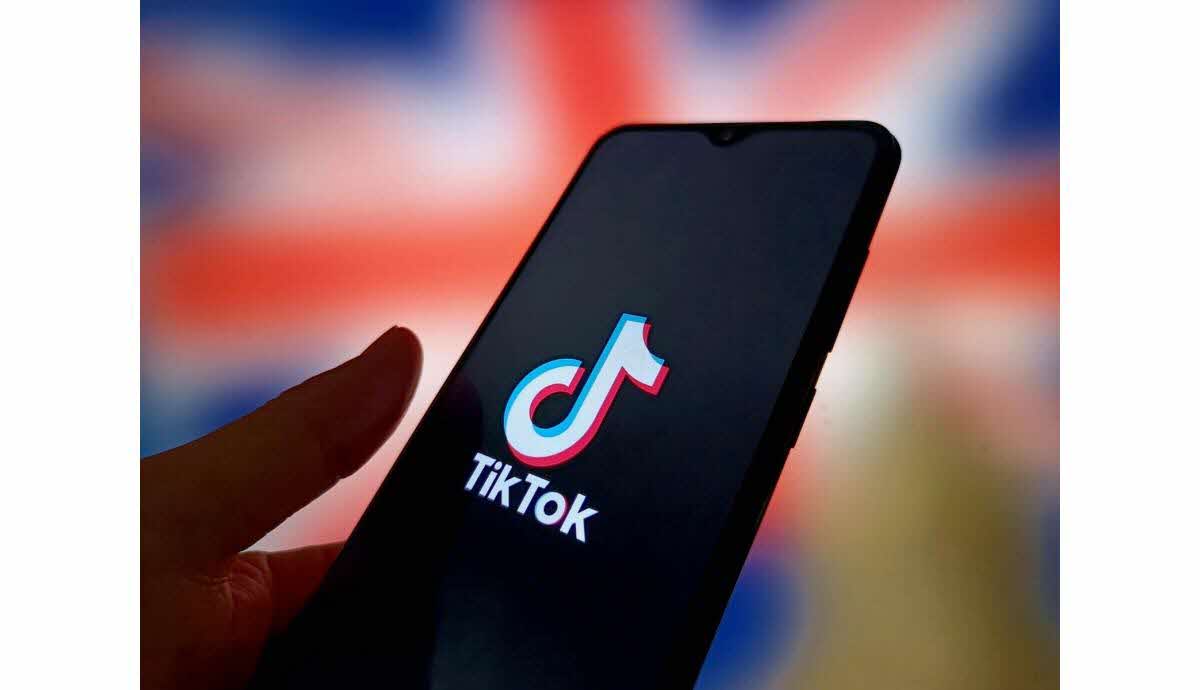 Donald Trump lors d'une déclaration sur l'avenir de TikTok