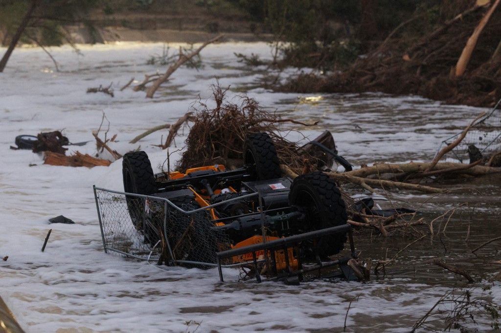 Secours lors des inondations au Texas