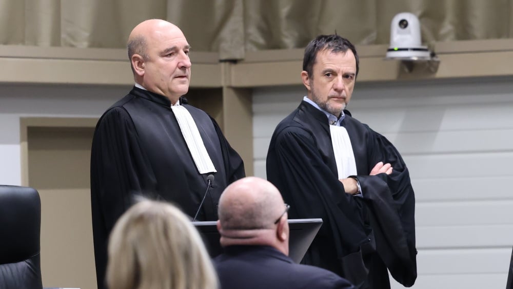 Le procureur Nicolas Bessone lors du procès de la rue d'Aubagne
