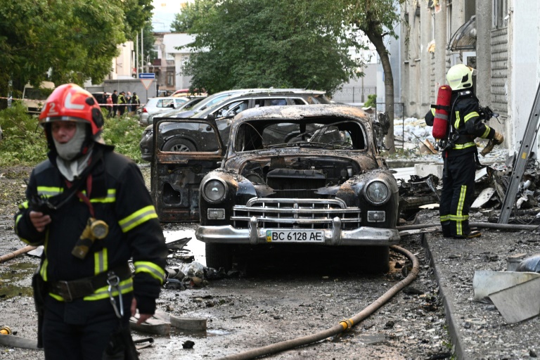 Attaque russe en Ukraine lors d'une nuit d'hostilités