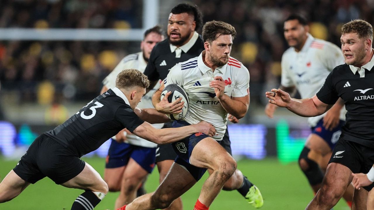 Match rugby Nouvelle-Zélande France à Wellington
