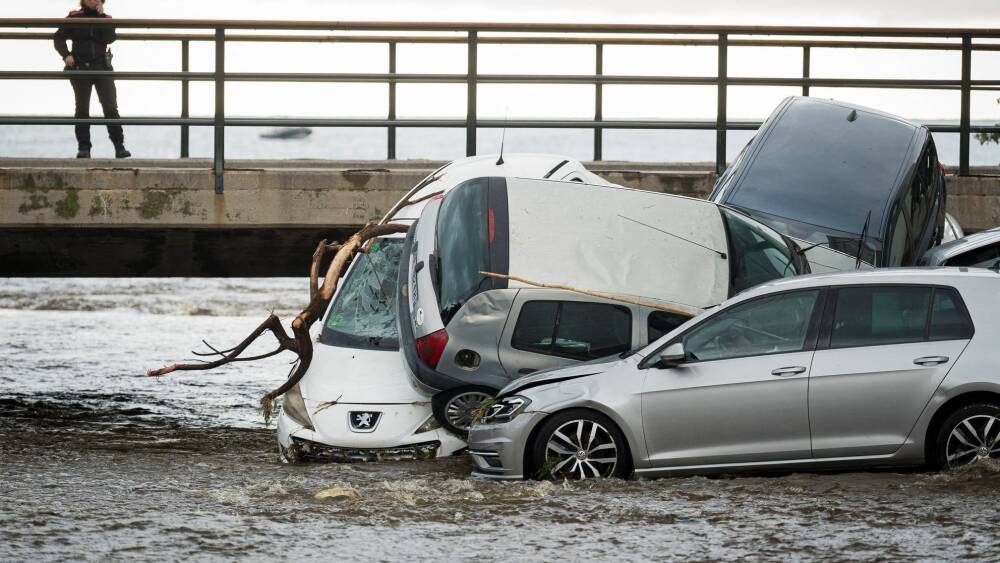 Inondations en Aragon