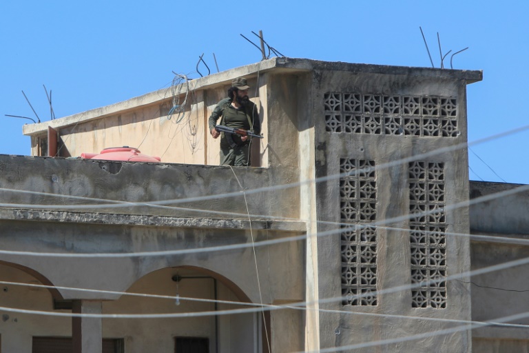 Vue de Soueida, Syrie