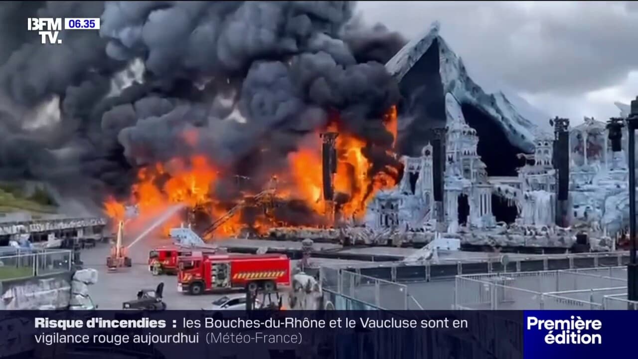 Scene principale du festival Tomorrowland détruite par un incendie