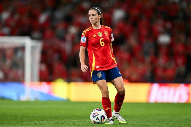 La milieu de terrain espagnole Aitana Bonmati lors du match entre l’Espagne et la Suisse en quart de finale de l’Euro 2025 féminin, au stade Wankdorf à Berne (Suisse), le 18 juillet 2025.