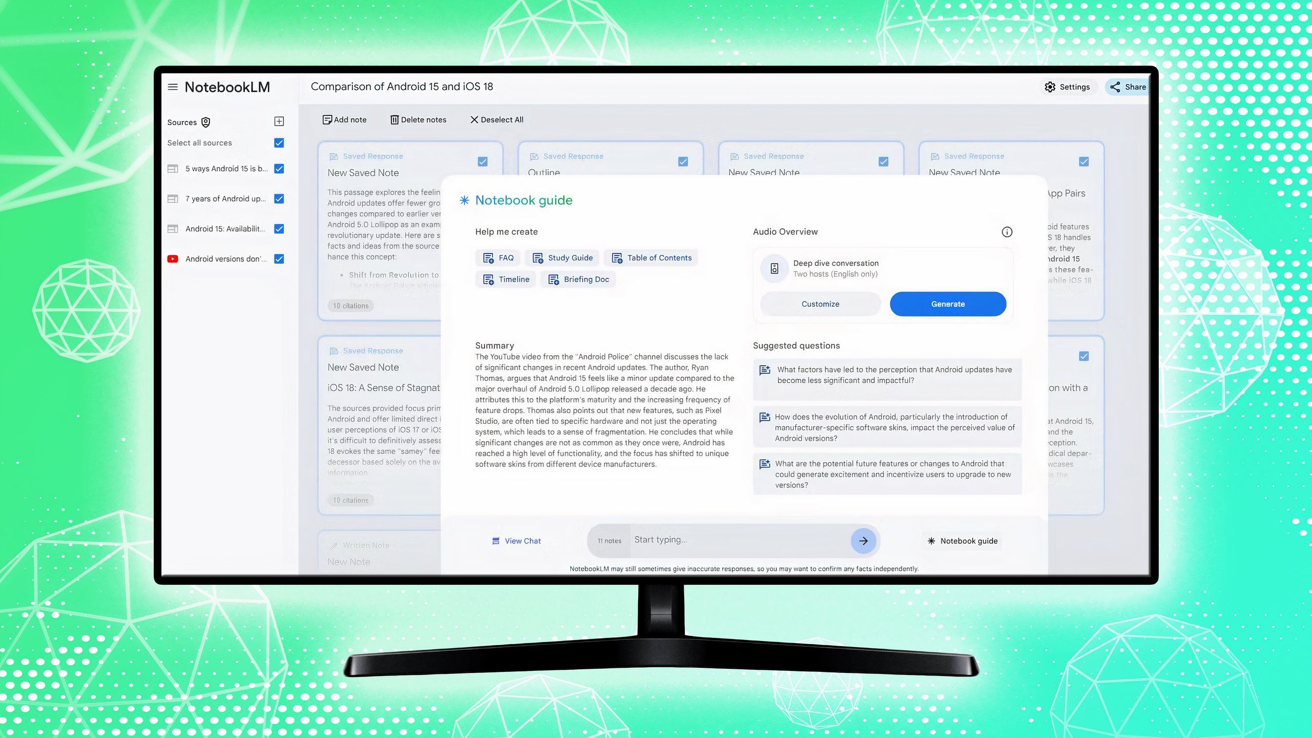 NotebookLM m'a aidé à travailler plus intelligemment en 2024.