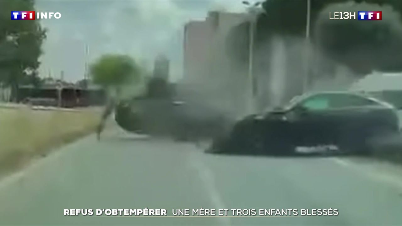 Accident à Colomiers après un refus d'obtempérer