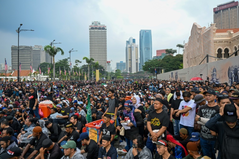 Manifestation à Kuala Lumpur contre la vie chère