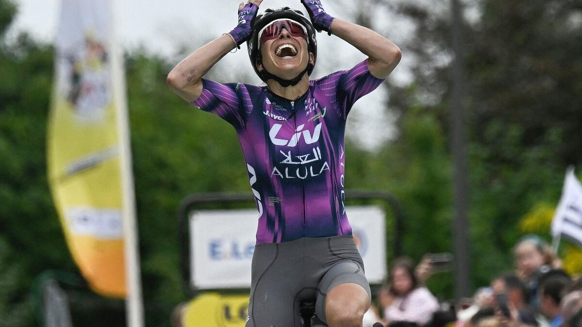 Parcours vallonné lors du Tour de France Femmes
