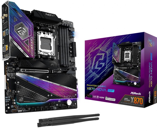 Cliquez pour agrandir ASRock X870 NOVA WiFi