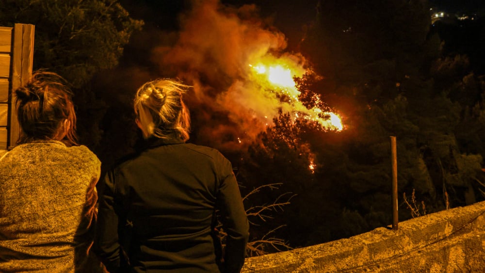 Feu dans les quartiers nord de Marseille lors d’un incendie récent