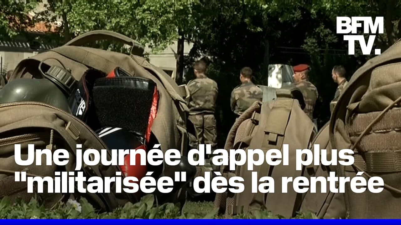 Jeunes lors d'une journée de défense renouvelée avec activités immersives