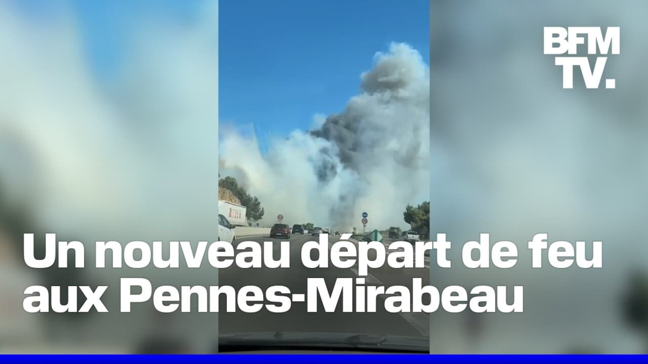 Incendie aux Pennes-Mirabeau et premiers secours
