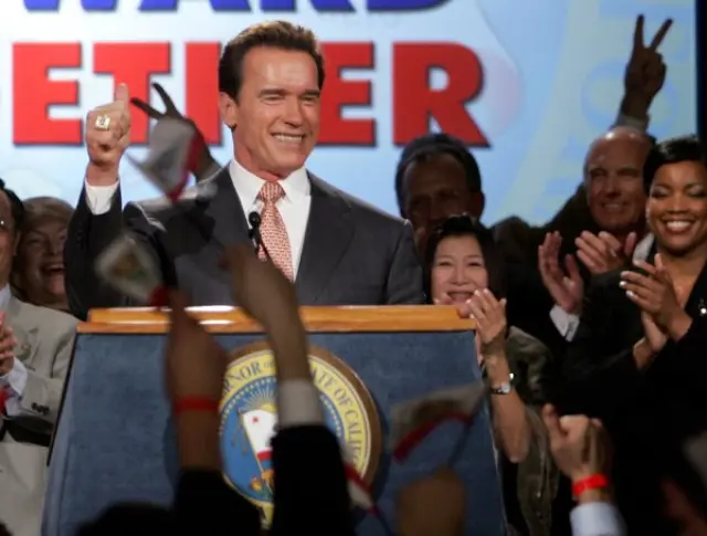 El gobernador de California, Arnold Schwarzenegger.