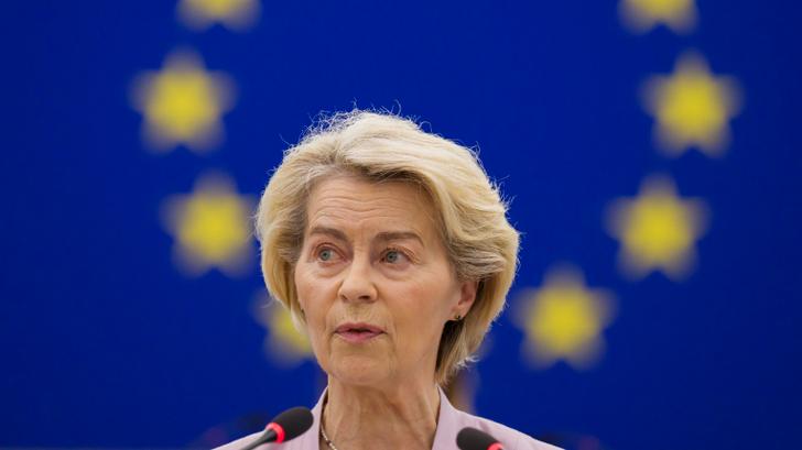 Ursula von der Leyen, présidente de la Commission européenne.