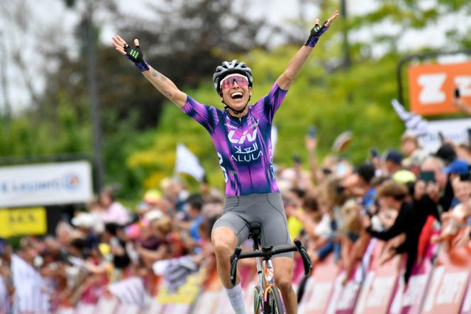 L’Espagnole Mavi Garcia a remporté la deuxième étape du Tour de France, dimanche 27 juillet, à Quimper.