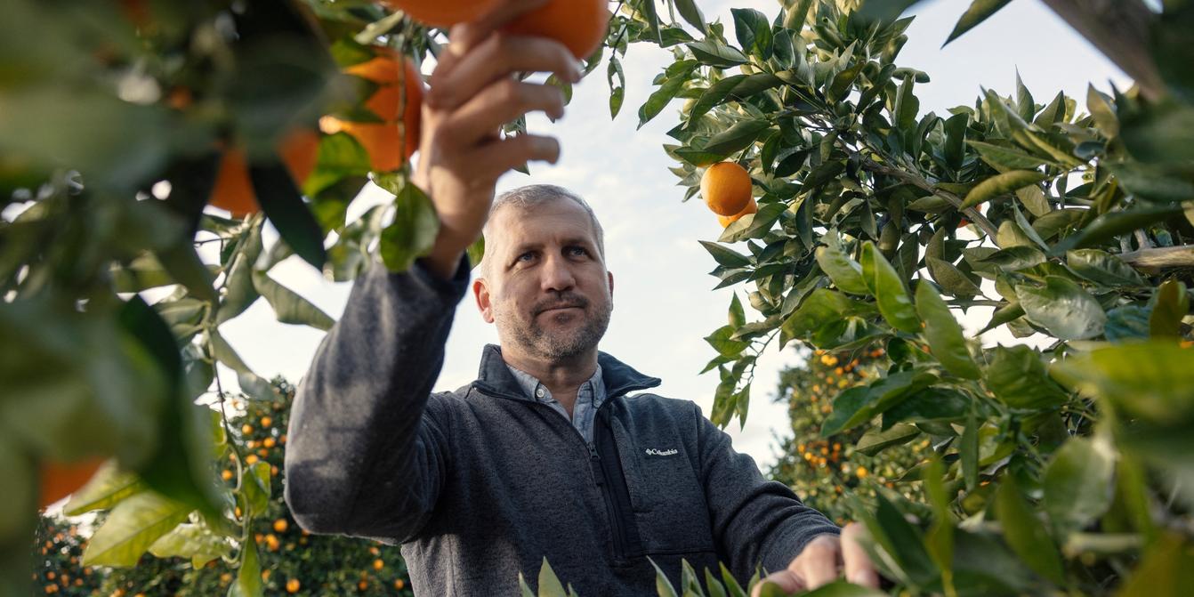 Fermiers agricoles en Afrique du Sud