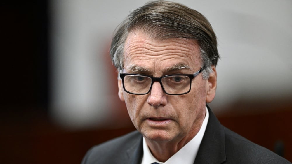 Jair Bolsonaro lors d'une session de la Cour suprême