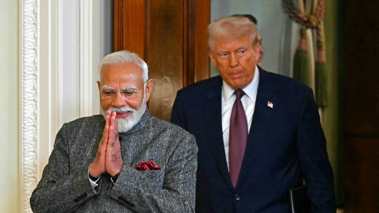 Narendra Modi et Donald Trump