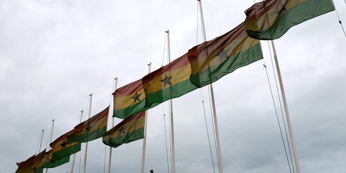 Hélicoptère accidenté au Ghana