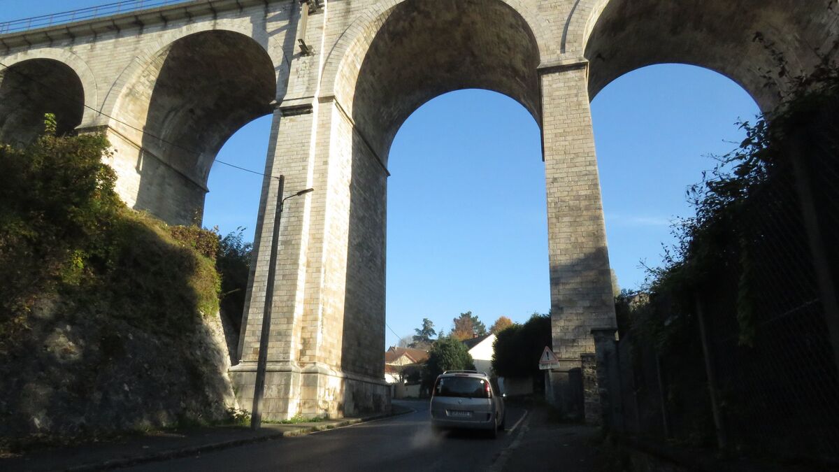 Viaduc de Remouchamps, lieu du drame en Belgique