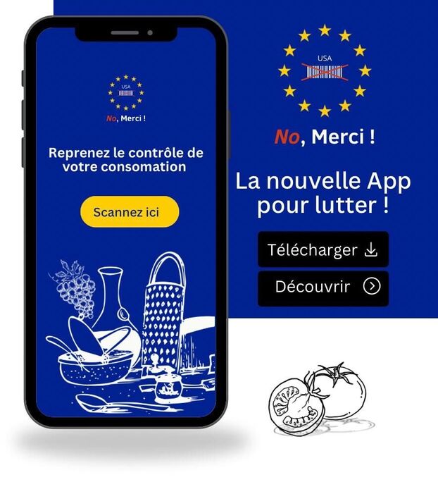 Scannage de code-barres avec l'application No Merci