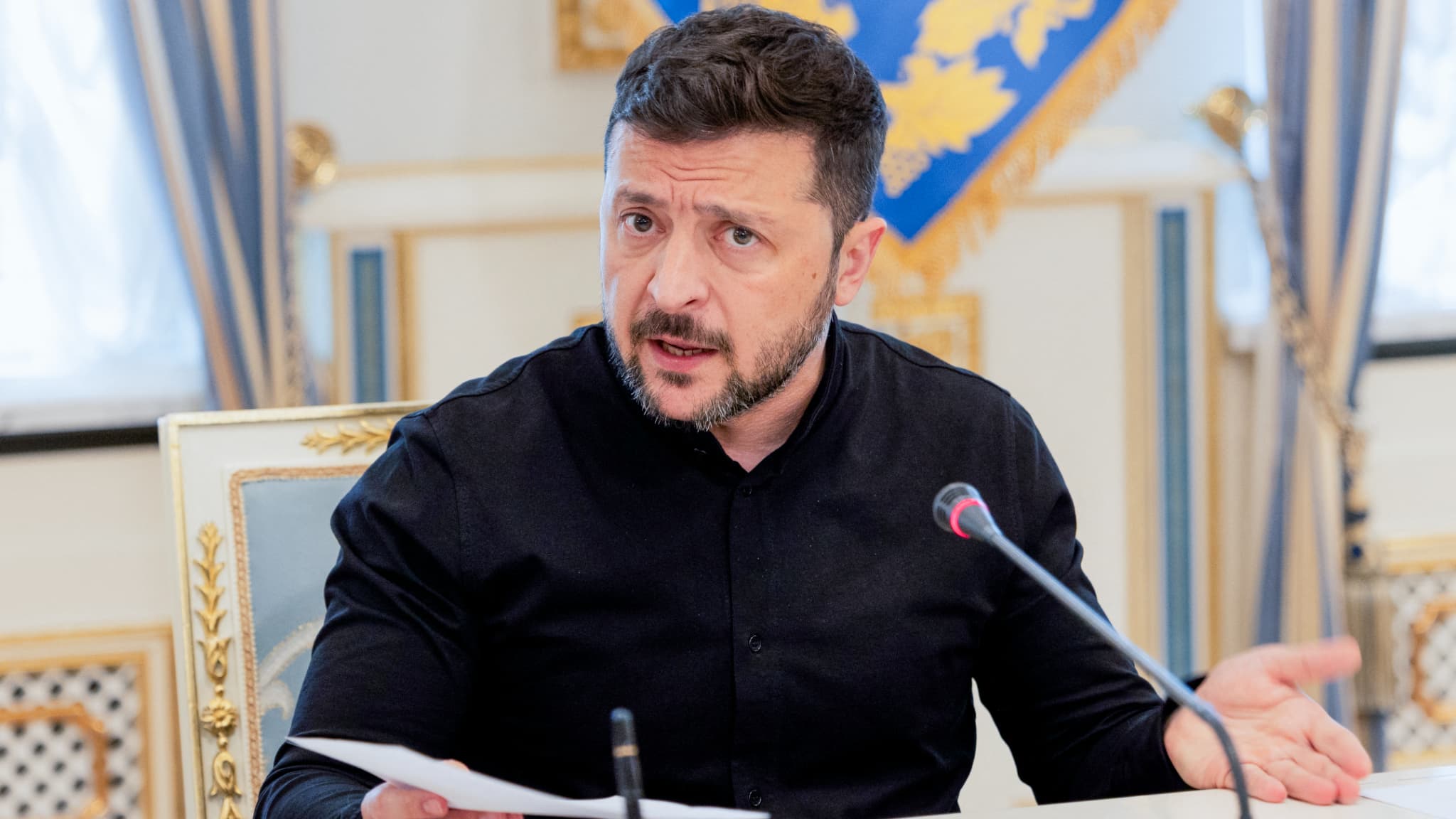 Volodymyr Zelensky à Kiev, juin 2025