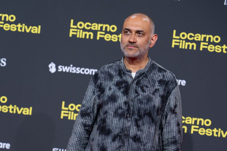 Le réalisateur Kamal Aljafari au festival de Locarno 2025