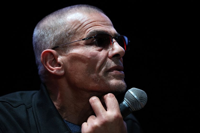 Abdellatif Kechiche à une conférence au Cinemed festival à Montpellier, en octobre 2022.