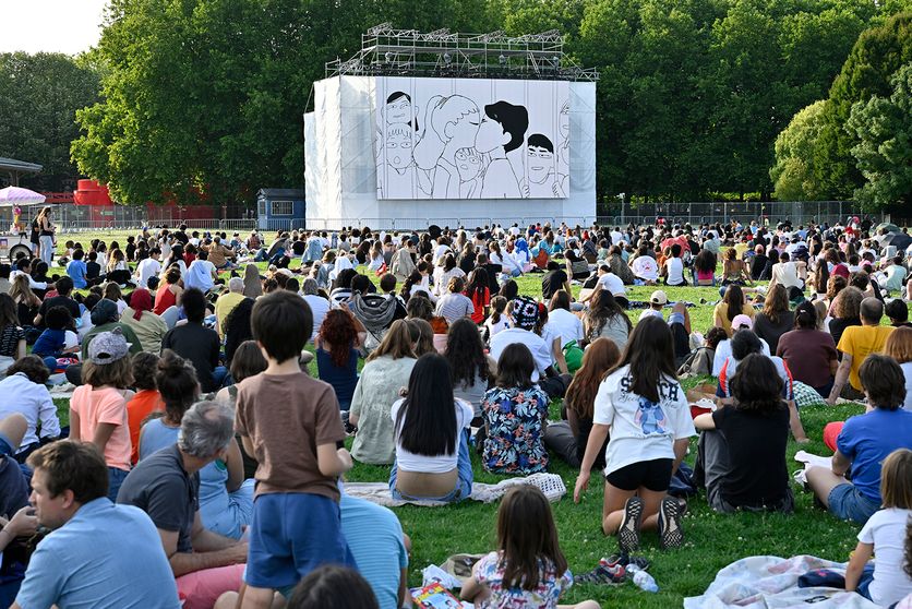 Des séances de cinéma en plein air sont prévues partout en France.