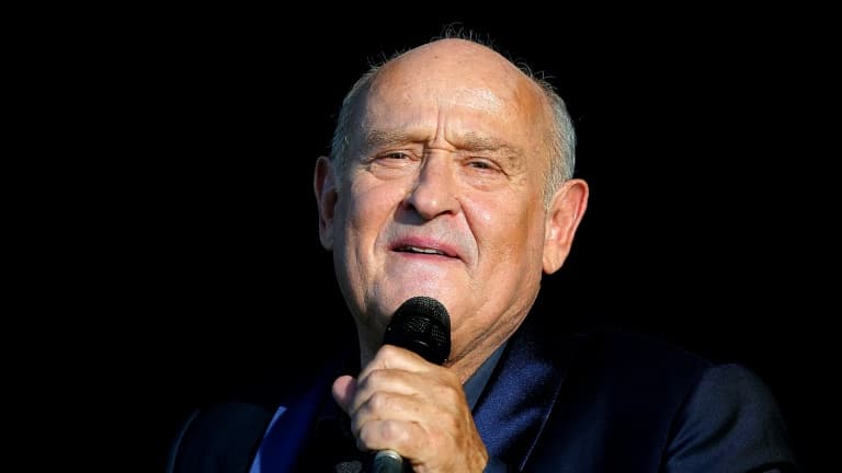 Le chanteur Michel Jonasz en concert à la Foire de Châlons-en-Champagne, le 4 septembre 2023