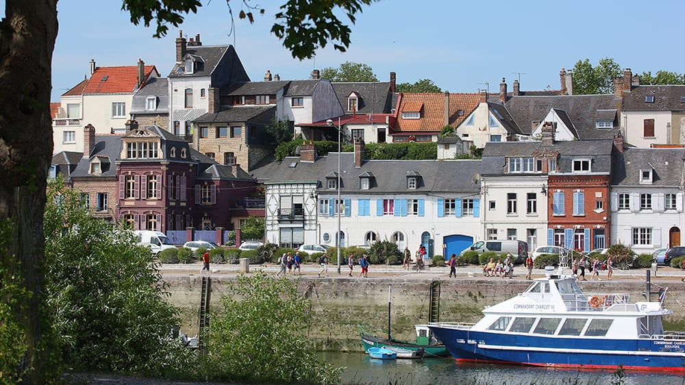 Charmante cité médiévale de Saint-Valery-sur-Somme