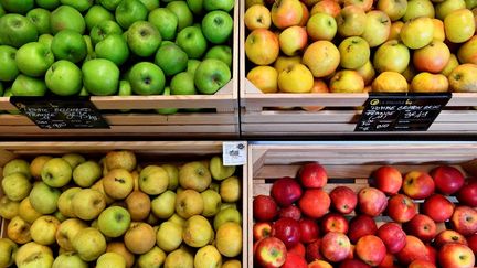 2025, l'année de la pomme française ? (photo d'illustration) (GEORGES GOBET / AFP)