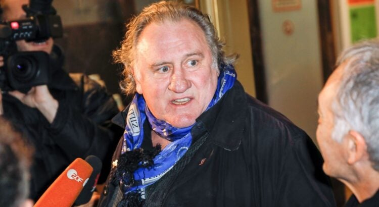 Gérard Depardieu lors d'un événement public