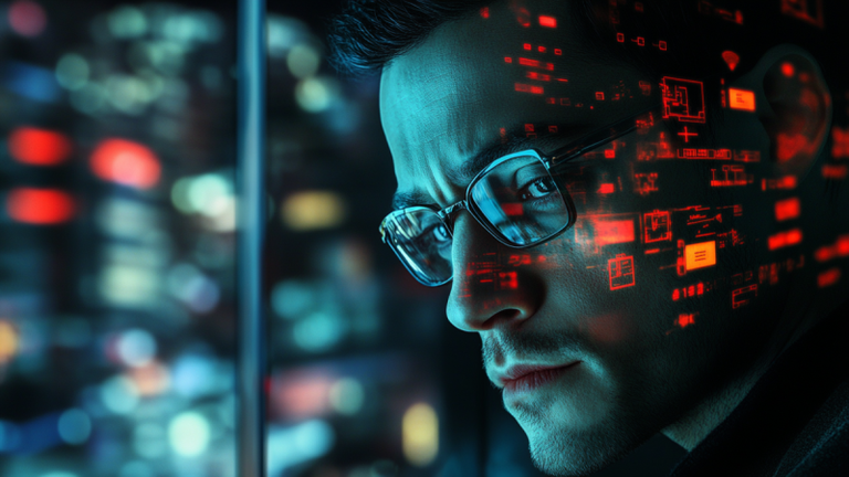Graphique illustrant baisse des actions logicielles