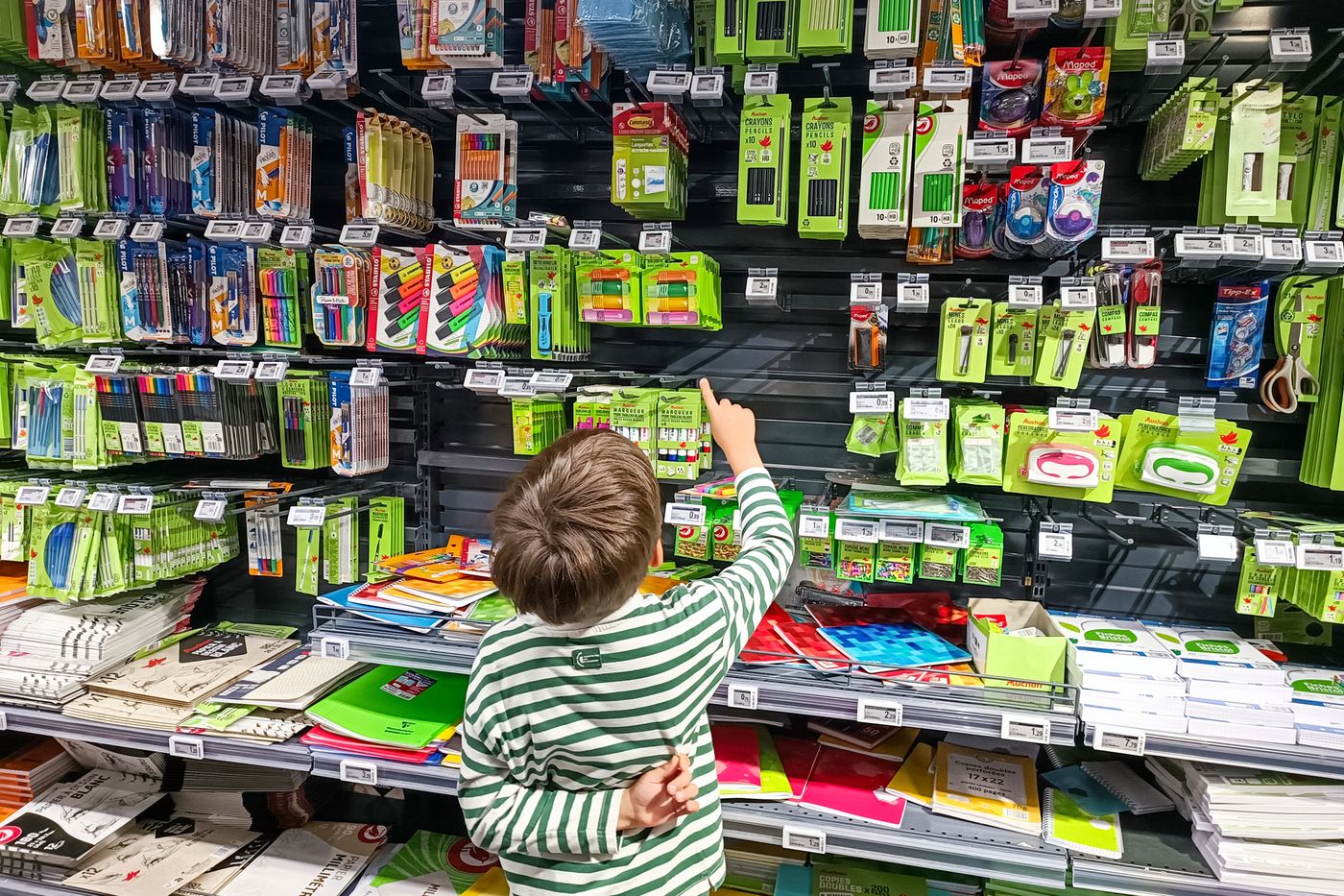 Panier moyen de fournitures scolaires en 2025 (France)